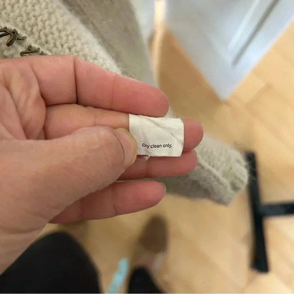 J.Crew Long Alpaca Wool Sweater Cardigan Coat with Pockets - Picture 6 of 10